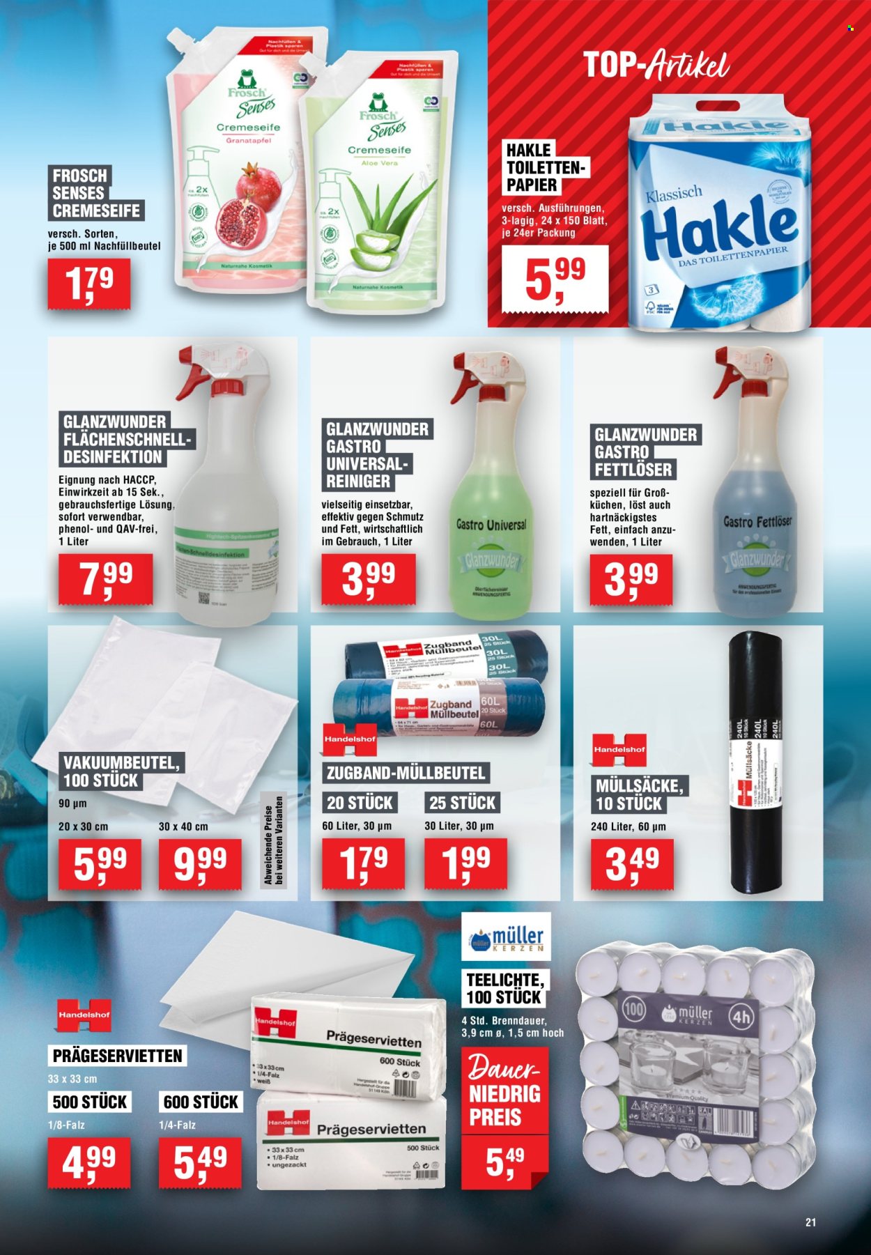 Handelshof Prospekte  - 20.08.2026 - 26.08.2026. Seite 21
