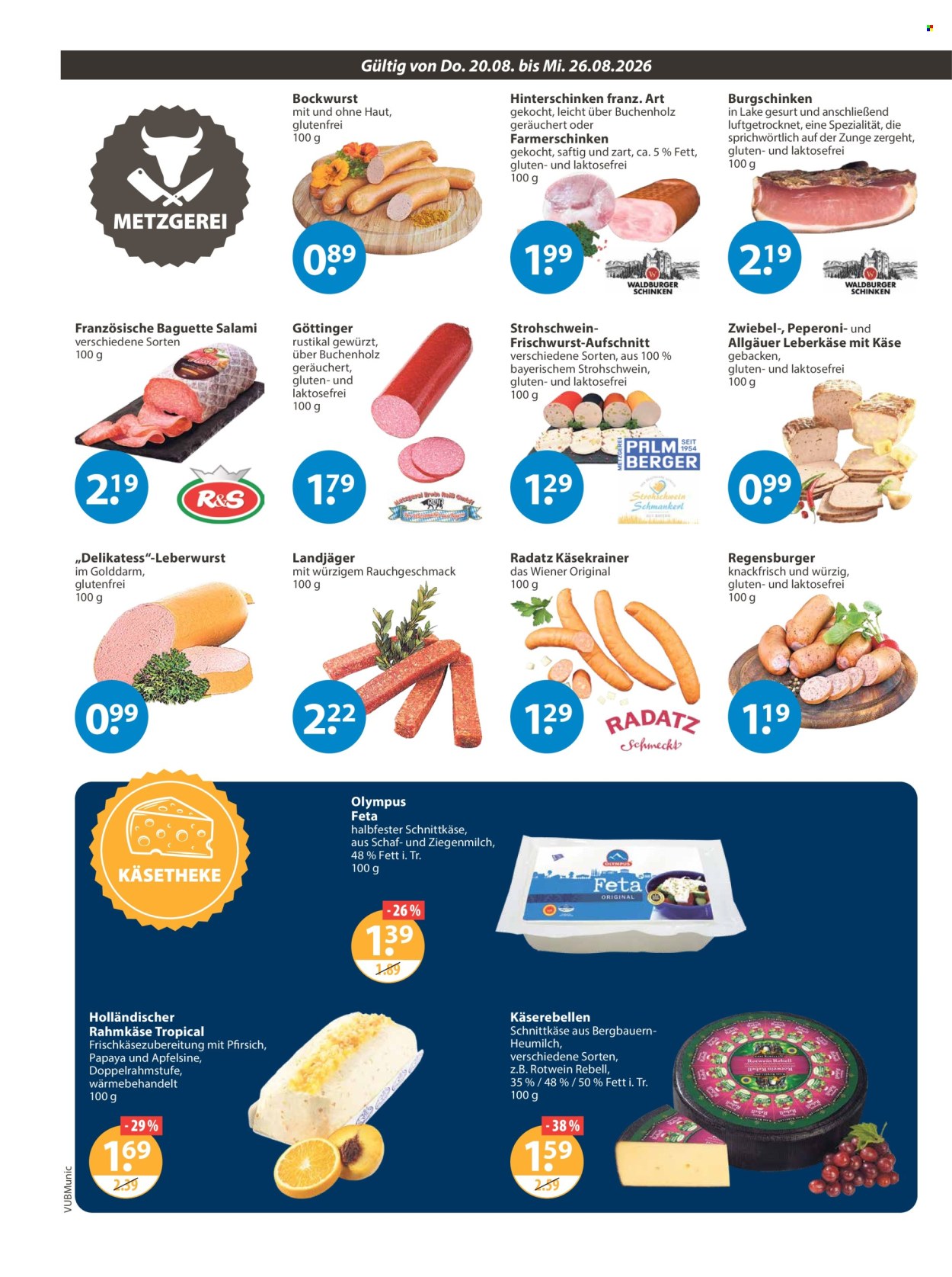 V-Markt Prospekte  - 20.08.2026 - 26.08.2026. Seite 2