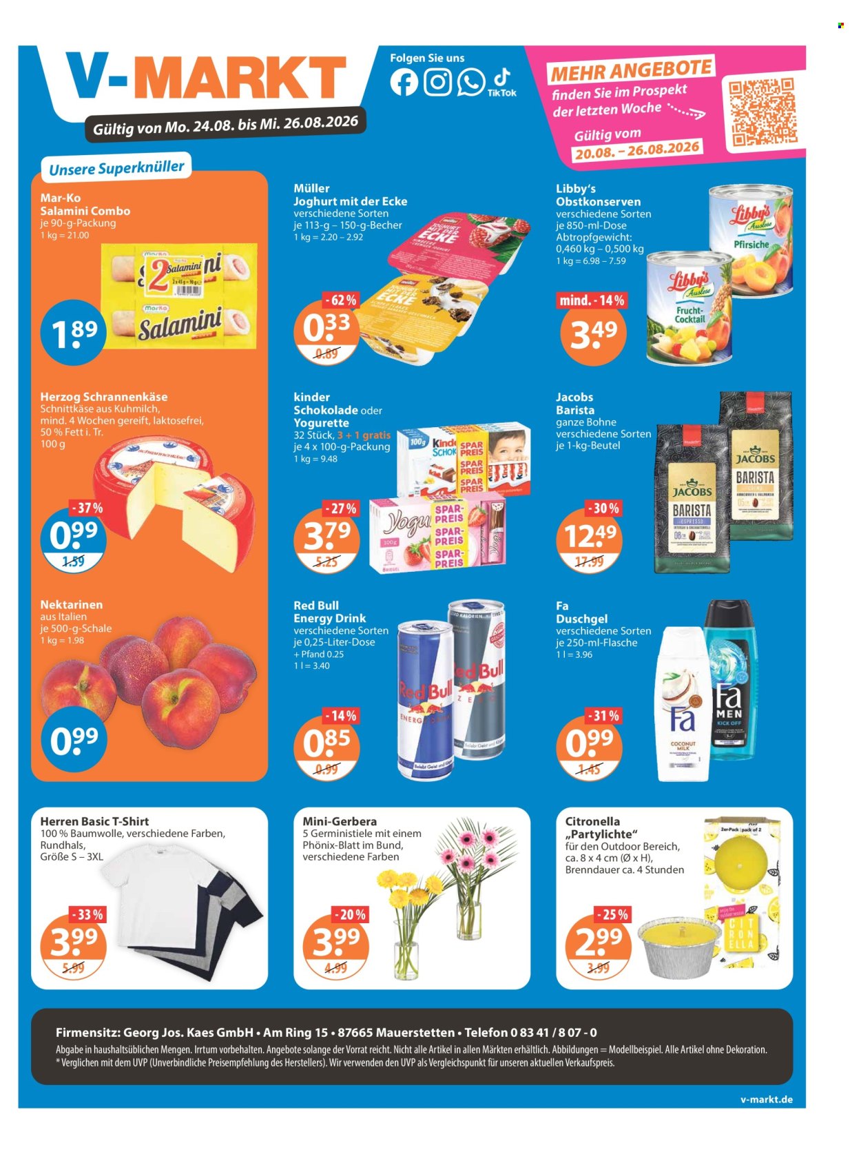 V-Markt Prospekte  - 20.08.2026 - 26.08.2026. Seite 19