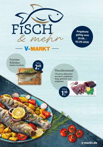 Prospekte V-Markt - 20.08.2026 - 2.09.2026.