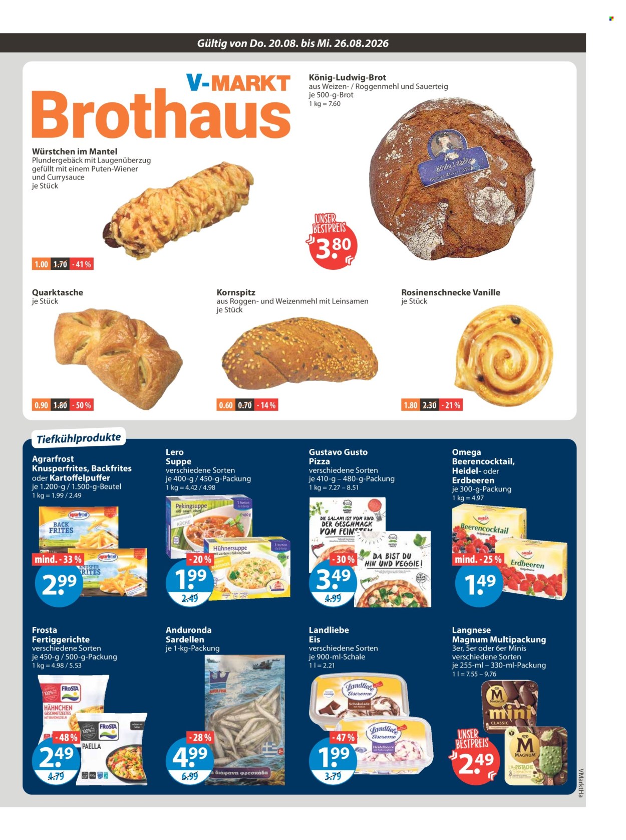 V-Markt Prospekte  - 20.08.2026 - 26.08.2026. Seite 3
