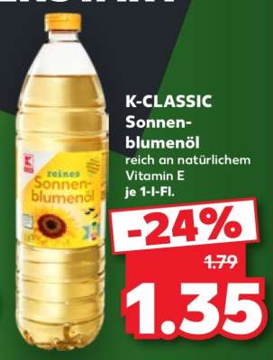 K-CLASSIC Sonnenblumenöl