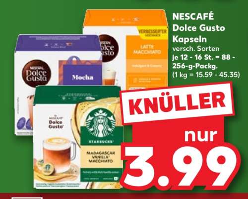 Nescafé Dolce Gusto Kapseln*