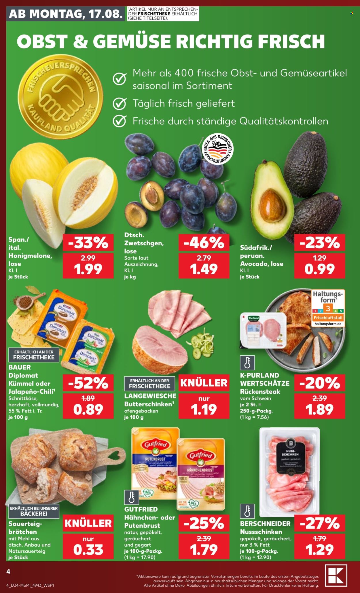 Kaufland Prospekte  - 17.08.2026 - 19.08.2026. Seite 4