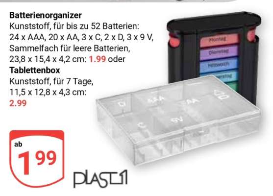 Batterienorganizer