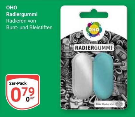 OHO Radiergummi
