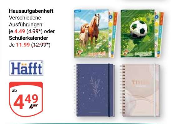 Hausaufgabenheft