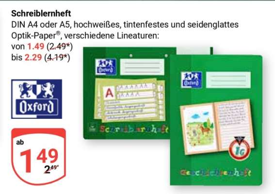 Schreiblernheft