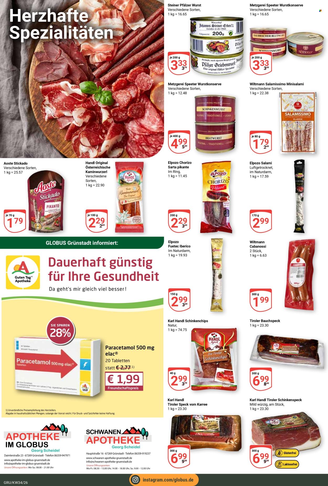 Globus Prospekte  - 17.08.2026 - 22.08.2026. Seite 14