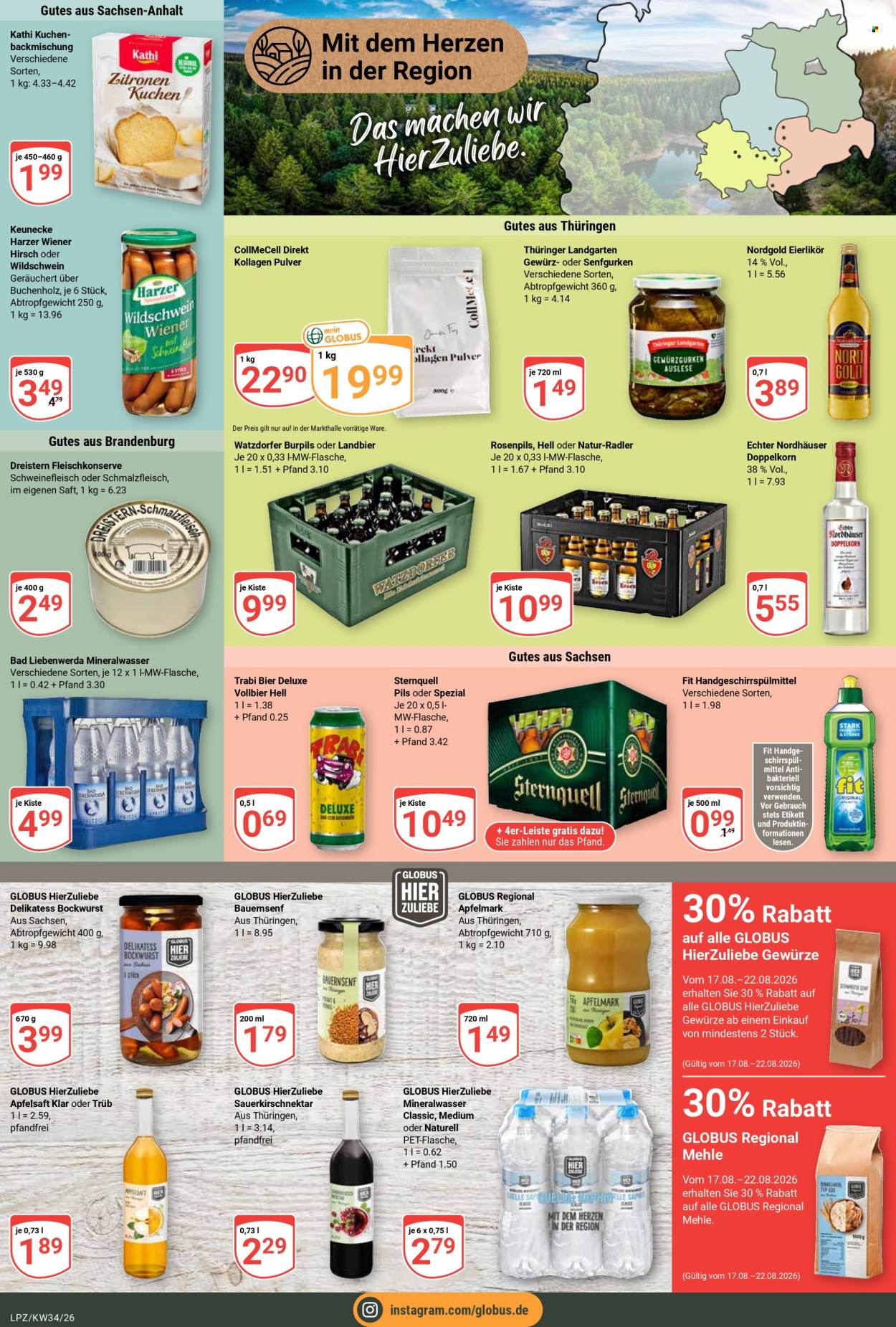 Globus Prospekte  - 17.08.2026 - 22.08.2026. Seite 18