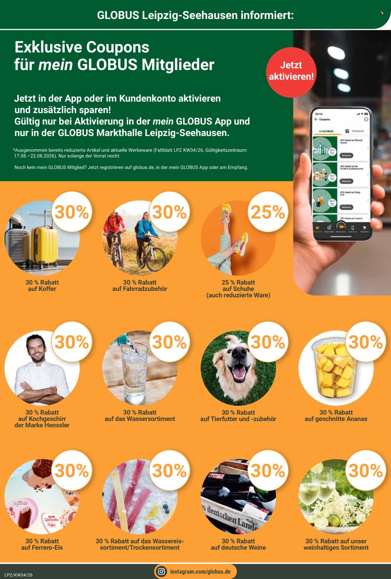 Globus Prospekte  - 17.08.2026 - 22.08.2026. Seite 28