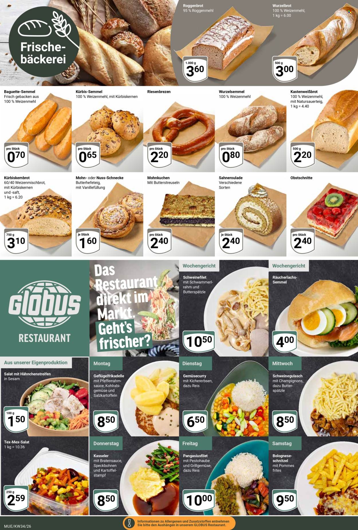 Globus Prospekte  - 17.08.2026 - 22.08.2026. Seite 6