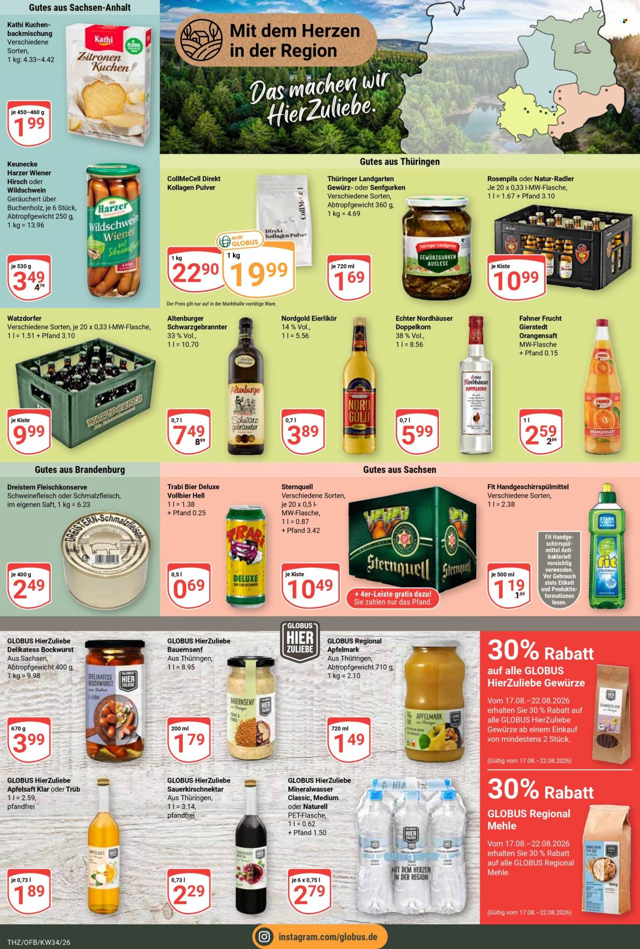 Globus Prospekte  - 17.08.2026 - 22.08.2026. Seite 5