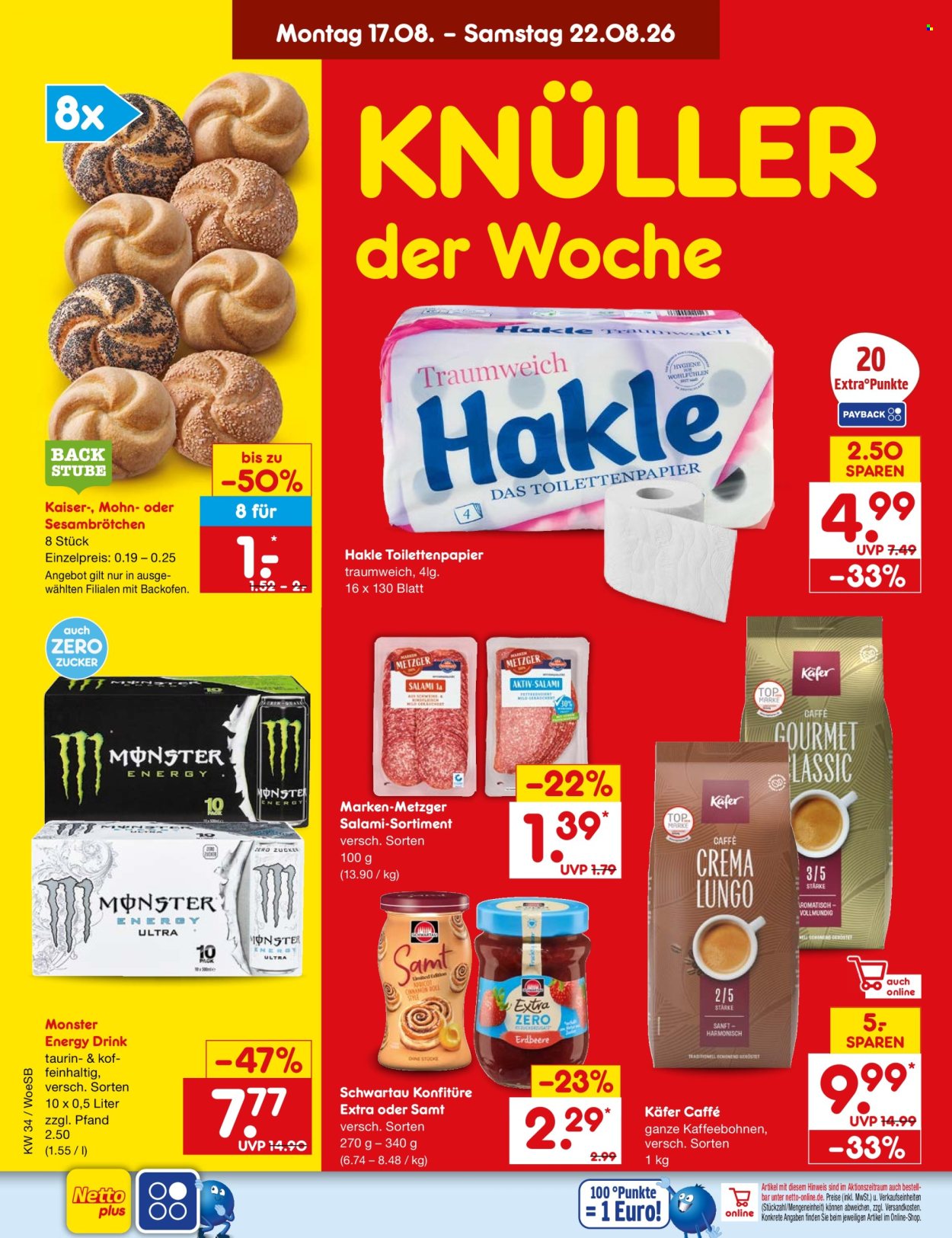 Netto Marken-Discount Prospekte  - 17.08.2026 - 22.08.2026. Seite 2
