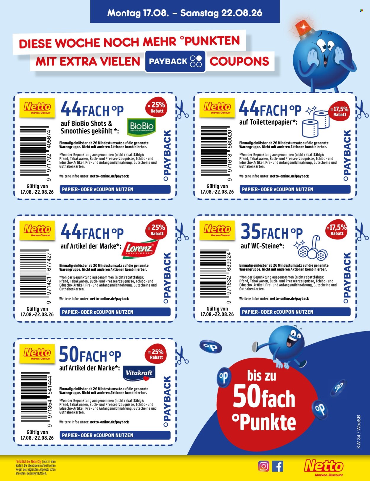 Netto Marken-Discount Prospekte  - 17.08.2026 - 22.08.2026. Seite 35