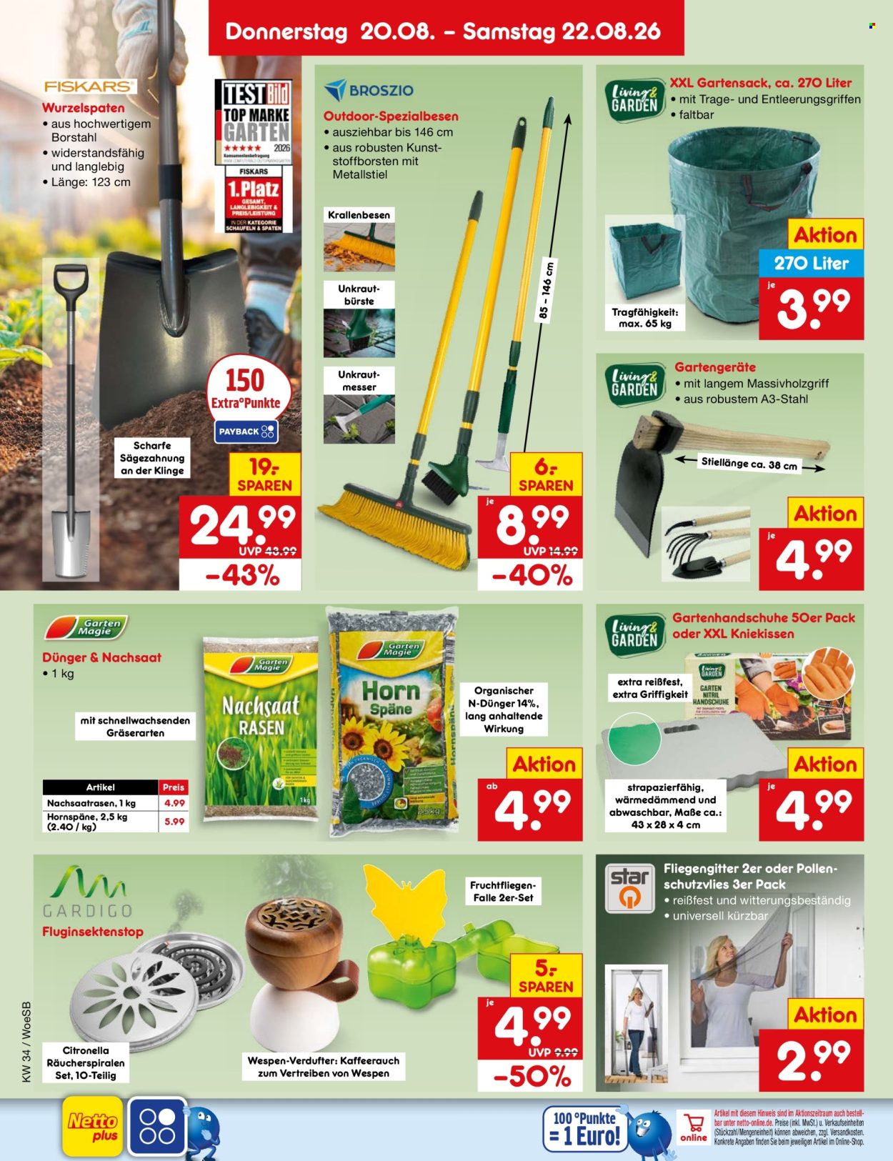 Netto Marken-Discount Prospekte  - 17.08.2026 - 22.08.2026. Seite 40