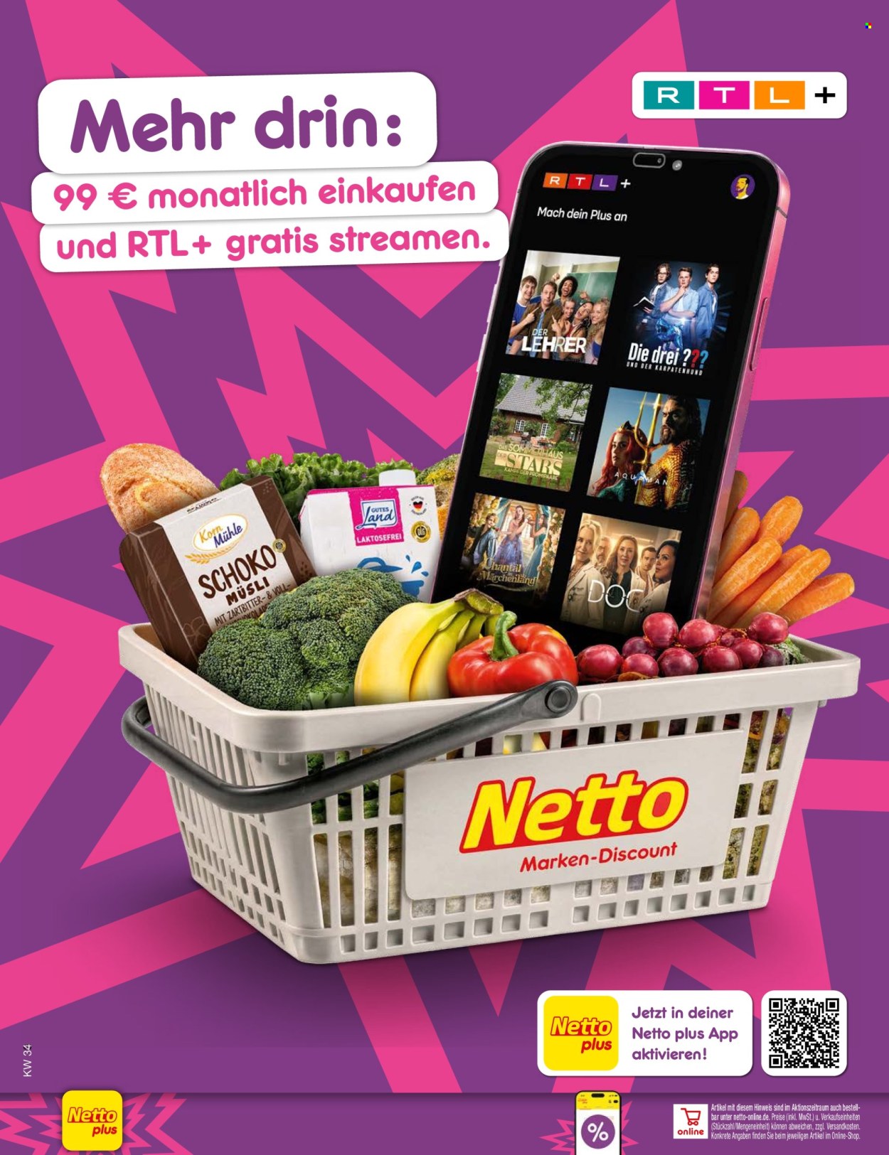 Netto Marken-Discount Prospekte  - 17.08.2026 - 22.08.2026. Seite 66