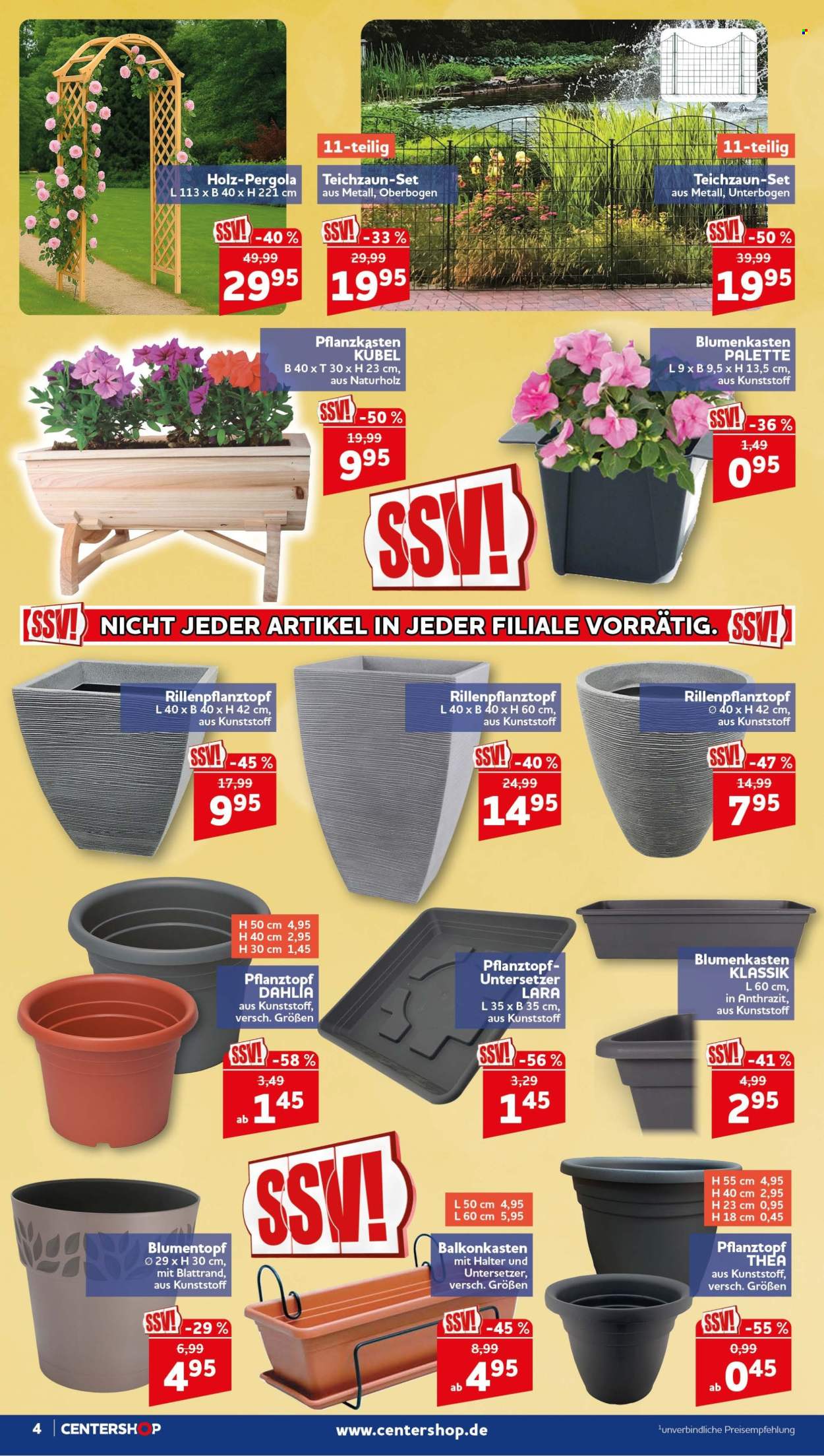CENTERSHOP Prospekte  - 17.08.2026 - 22.08.2026. Seite 4