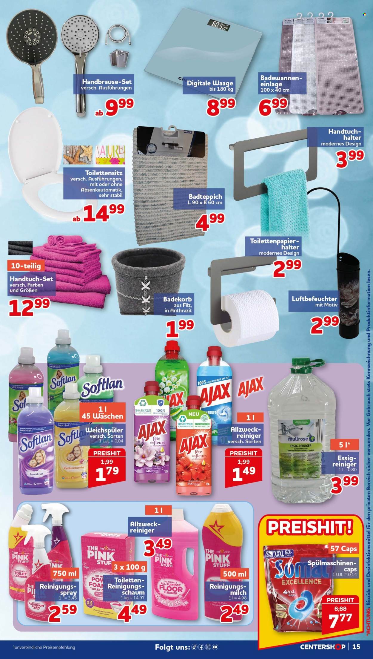 CENTERSHOP Prospekte  - 17.08.2026 - 22.08.2026. Seite 15