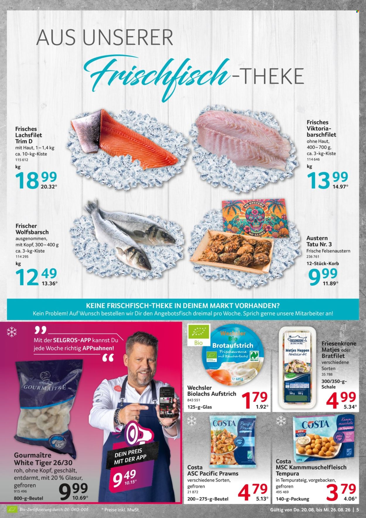 Selgros Prospekte  - 20.08.2026 - 26.08.2026. Seite 5