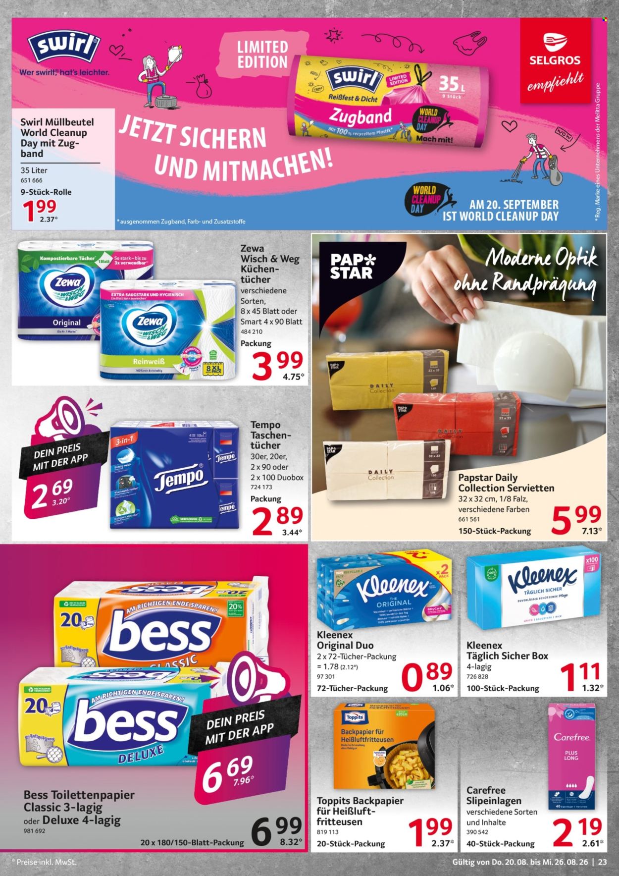 Selgros Prospekte  - 20.08.2026 - 26.08.2026. Seite 23