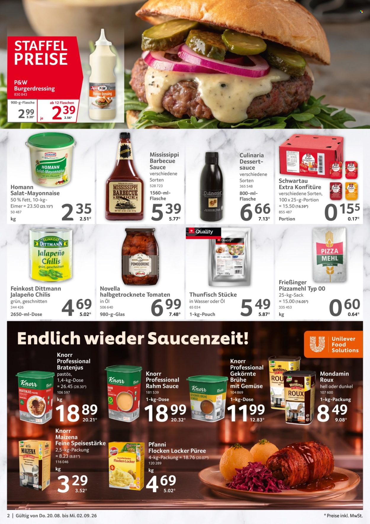Selgros Prospekte  - 20.08.2026 - 2.09.2026. Seite 2