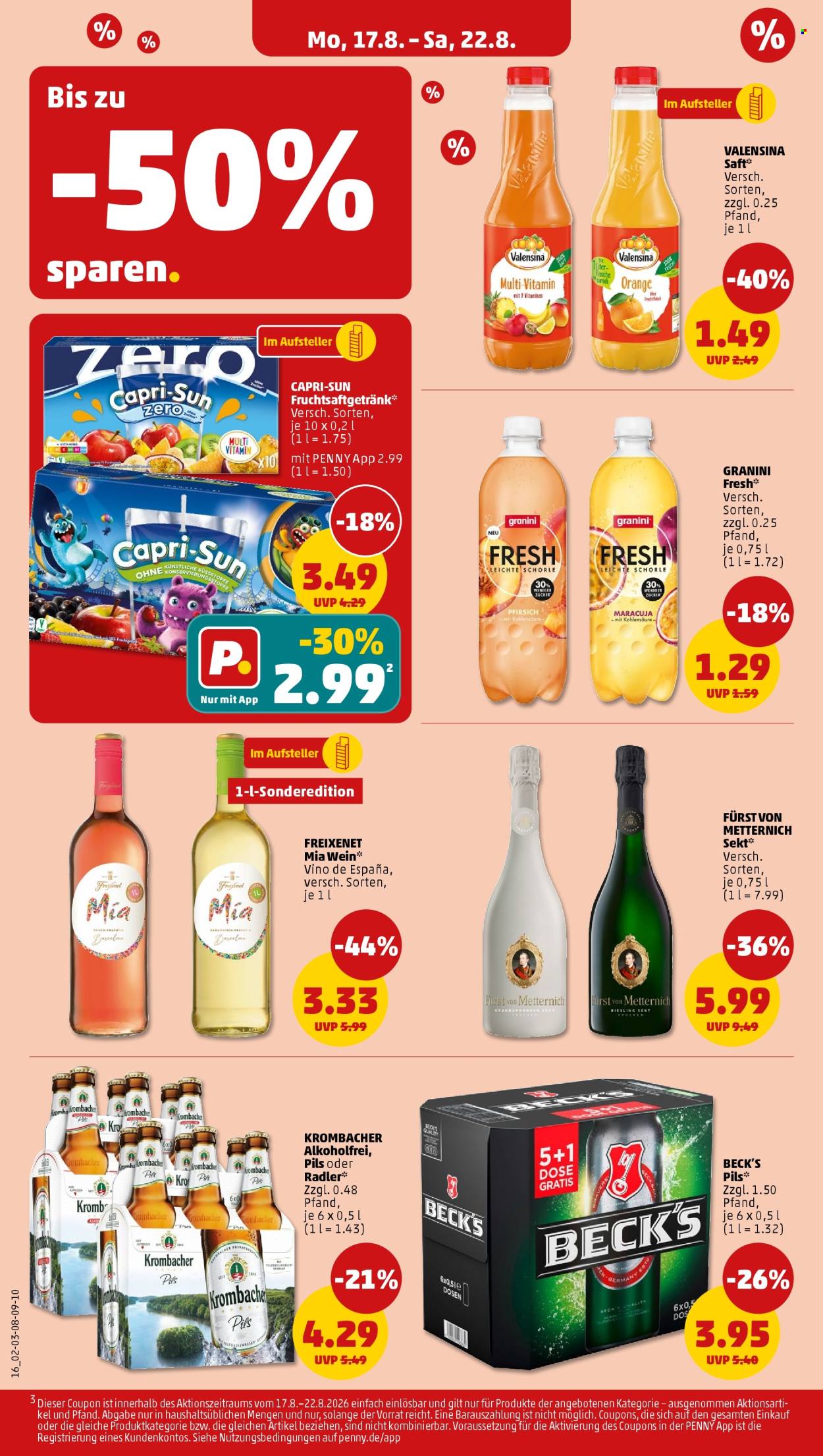 Penny Prospekte  - 17.08.2026 - 22.08.2026. Seite 22