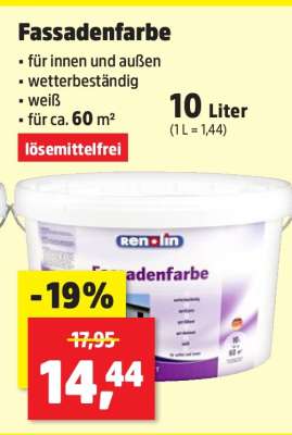 Fassadenfarbe
