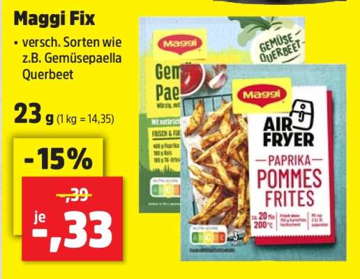 Maggi fix