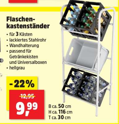 Flaschenkastenständer