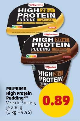 MILPRIMA High Protein Pudding
