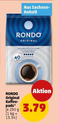 RONDO Original Kaffee-pads°