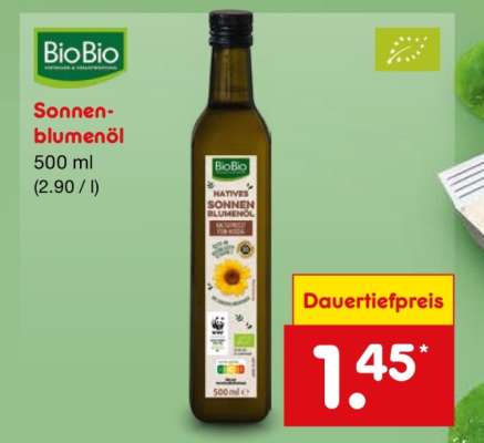 Sonnenblumenöl