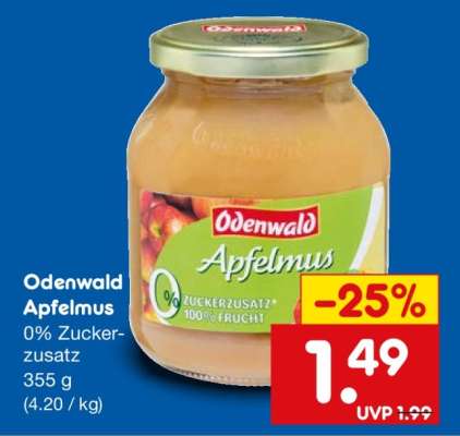 Odenwald Apfelmus