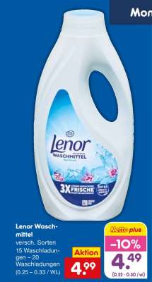 Lenor Waschmittel*