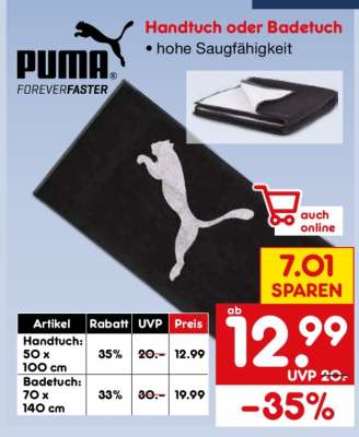 Handtuch oder Badetuch