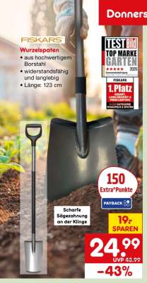 FISKARS Wurzelspaten