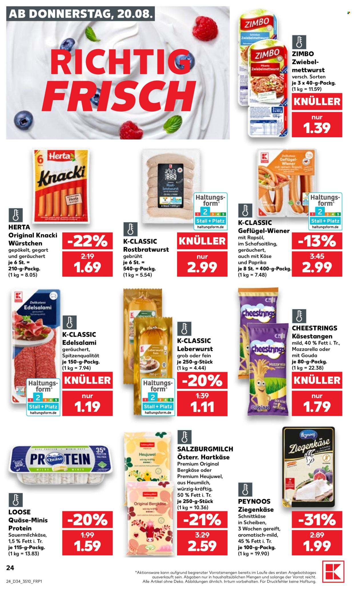 Kaufland Prospekte  - 20.08.2026 - 26.08.2026. Seite 24