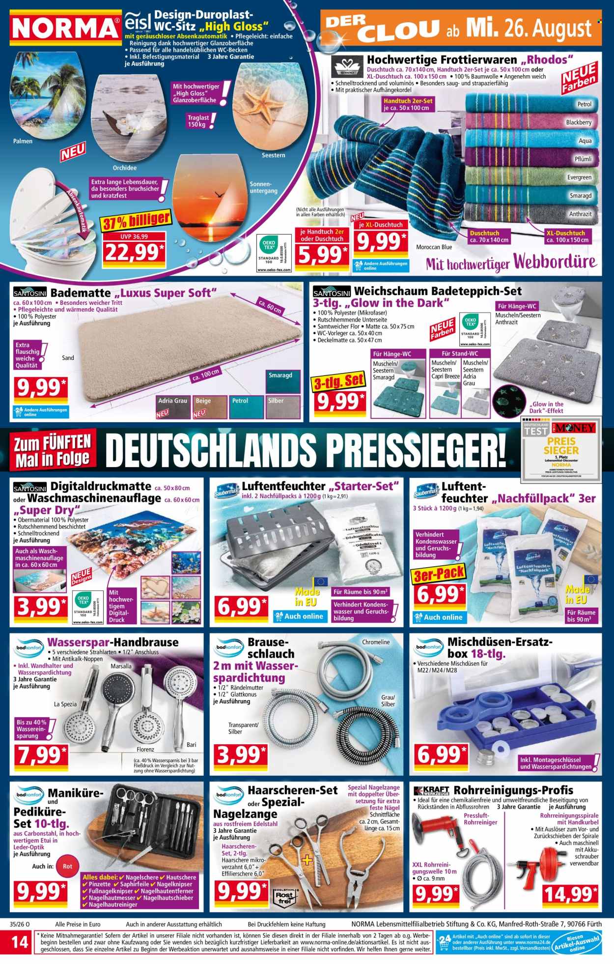 Norma Prospekte  - 24.08.2026 - 30.08.2026. Seite 14