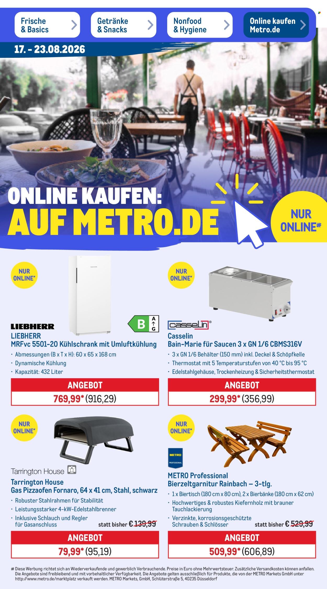 Metro Prospekte  - 17.08.2026 - 22.08.2026. Seite 15