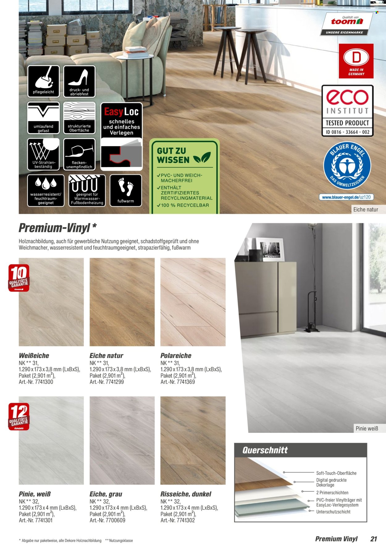 toom Baumarkt Prospekte  - 15.08.2026 - 31.01.2027. Seite 21