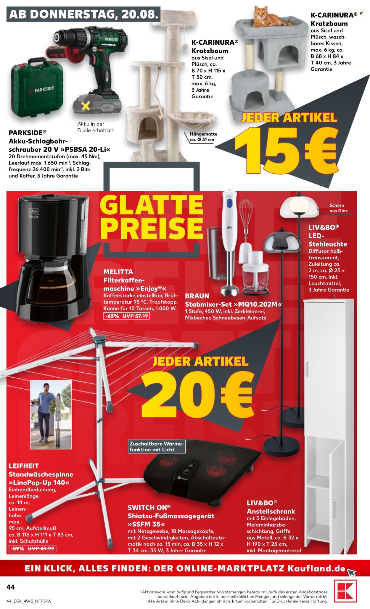 Kaufland Prospekte  - 20.08.2026 - 26.08.2026. Seite 44