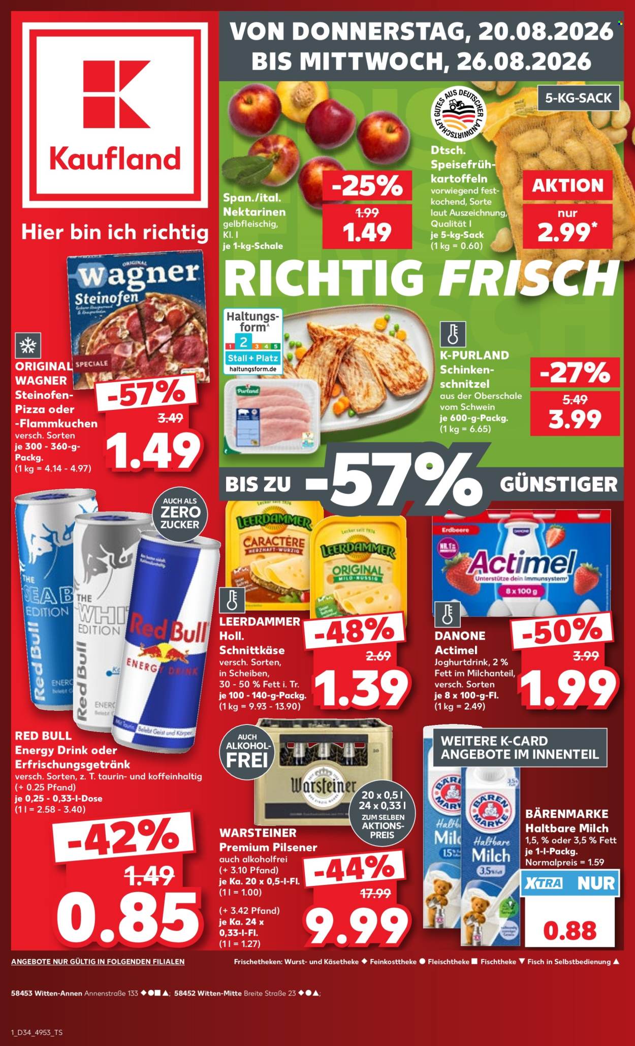 Kaufland Prospekte  - 20.08.2026 - 26.08.2026. Seite 1