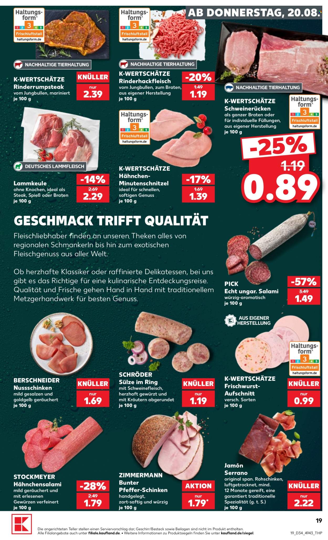 Kaufland Prospekte  - 20.08.2026 - 26.08.2026. Seite 19