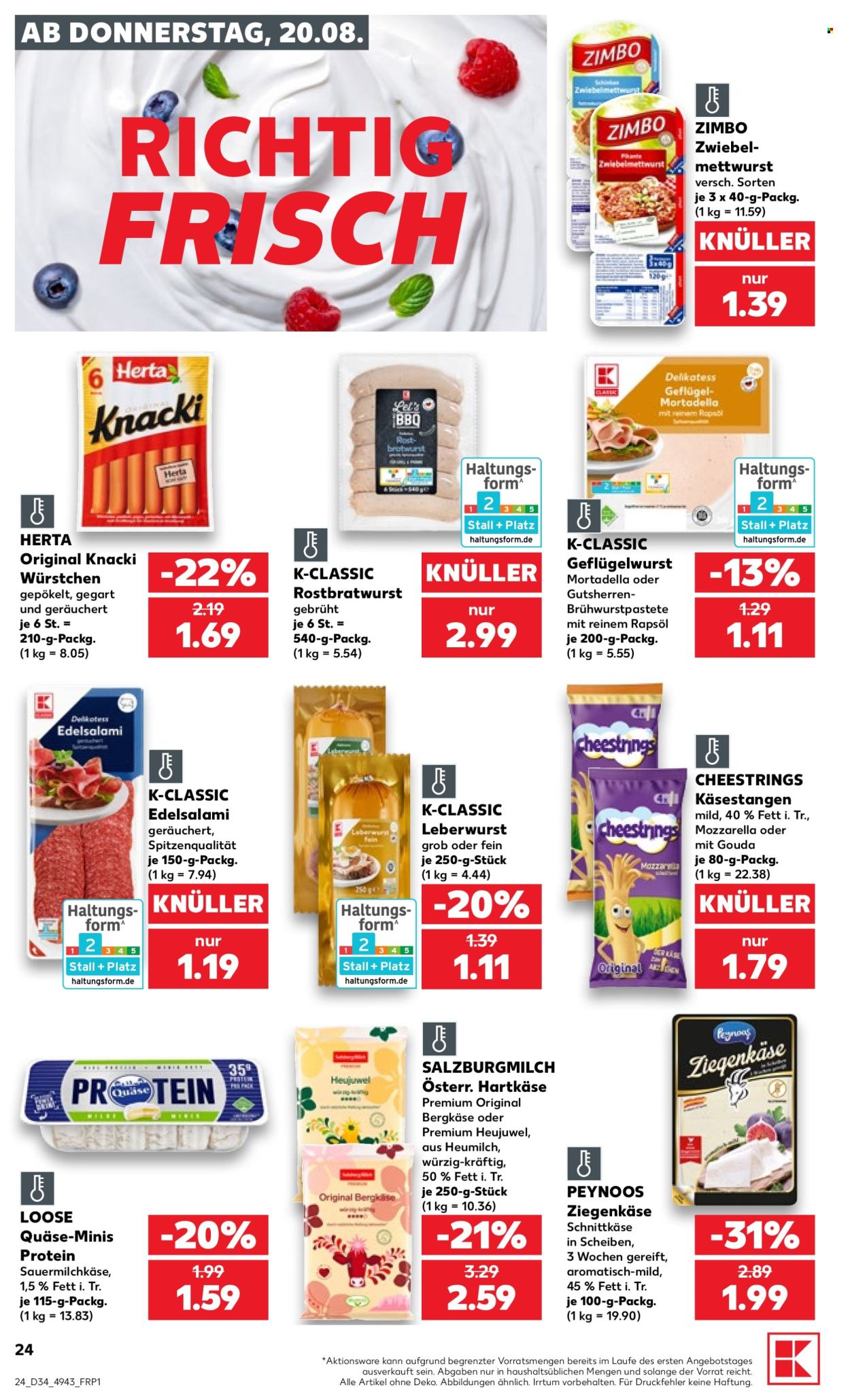 Kaufland Prospekte  - 20.08.2026 - 26.08.2026. Seite 24