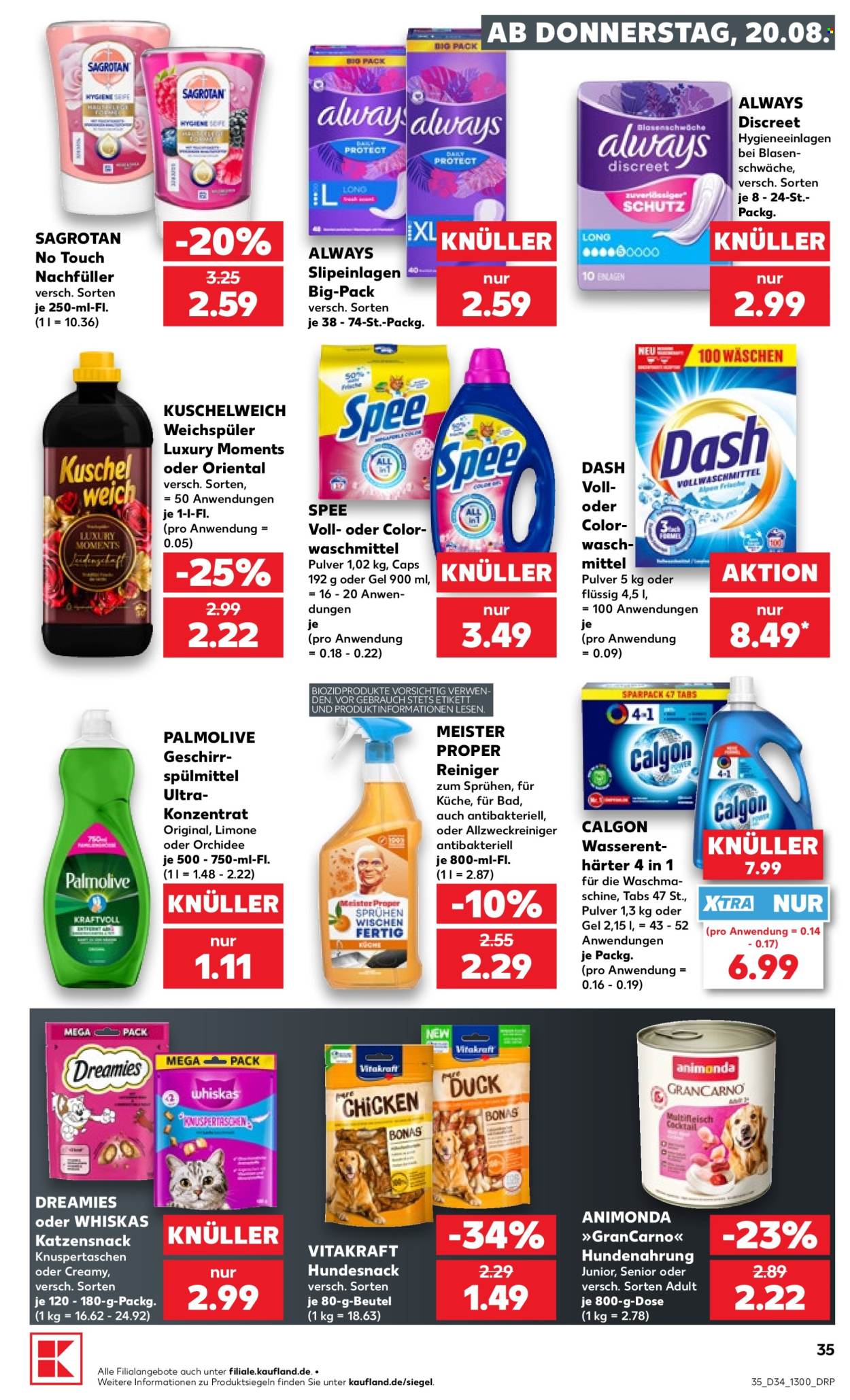 Kaufland Prospekte  - 20.08.2026 - 26.08.2026. Seite 35