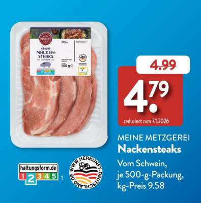 MEINE METZGEREI Nackensteaks