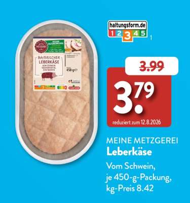 MEINE METZGEREI Leberkäse