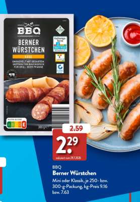 BBQ Berner-Würstchen