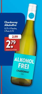 Chardonnay alkoholfrei